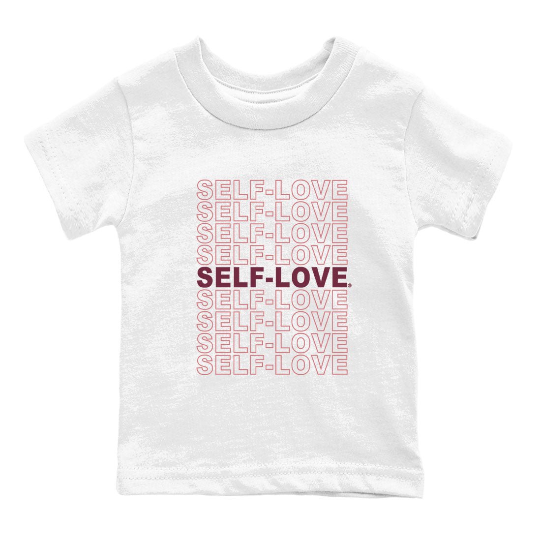Dunk Low Valentine's Day 2024 sneaker shirt to match jordans Self Love sneaker tees Dunk Valentines Day 2024 SNRT Sneaker Release Tees Baby Toddler White 2 T-Shirt