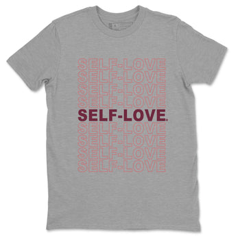 Dunk Low Valentine's Day 2024 sneaker shirt to match jordans Self Love sneaker tees Dunk Valentines Day 2024 SNRT Sneaker Tees Crew Neck Unisex Cotton Sneaker T-Shirt Heather Grey 2 T-Shirt