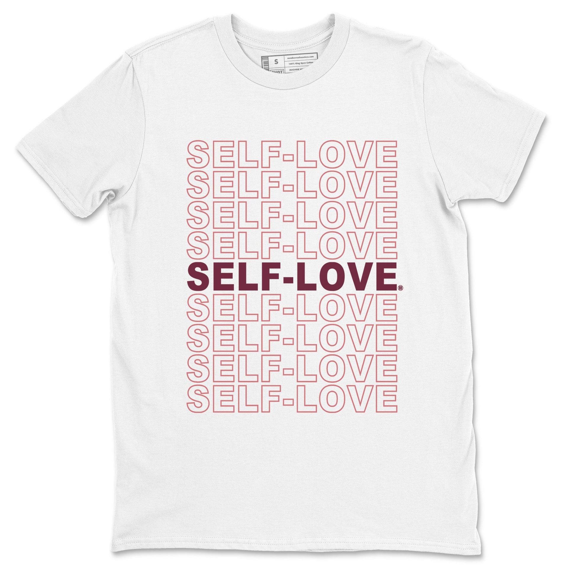 Dunk Low Valentine's Day 2024 sneaker shirt to match jordans Self Love sneaker tees Dunk Valentines Day 2024 SNRT Sneaker Tees Crew Neck Unisex Cotton Sneaker T-Shirt White 2 T-Shirt