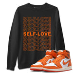 Jordan 1 Starfish Sneaker Match Tees Self Love Sneaker Tees Jordan 1 Starfish Sneaker Release Tees Unisex Shirts