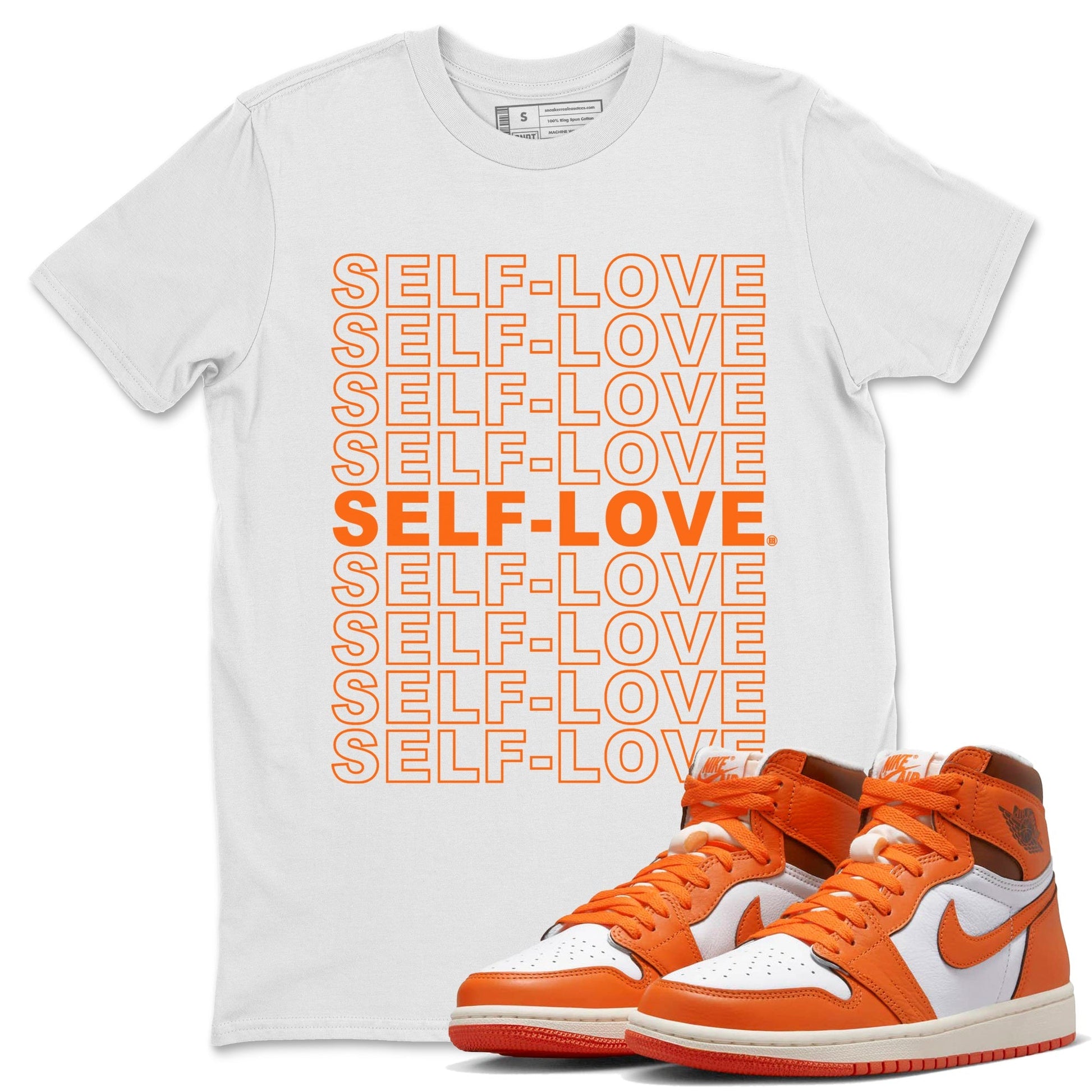 Jordan 1 Starfish Sneaker Match Tees Self Love Sneaker Tees Jordan 1 Starfish Sneaker Release Tees Unisex Shirts