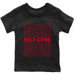 Jordan 11 Cherry Sneaker Match Tees Self Love Sneaker Tees Jordan 11 Cherry Sneaker Release Tees Kids Shirts