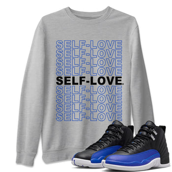 Jordan 12 Hyper Royal Sneaker Match Tees Self Love Sneaker Tees Jordan 12 Hyper Royal Sneaker Release Tees Unisex Shirts
