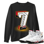 Jordan 7 Cardinal Sneaker Match Tees Seven Statue Sneaker Tees Jordan 7 Cardinal Sneaker Release Tees Unisex Shirts