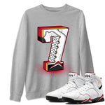 Jordan 7 Cardinal Sneaker Match Tees Seven Statue Sneaker Tees Jordan 7 Cardinal Sneaker Release Tees Unisex Shirts