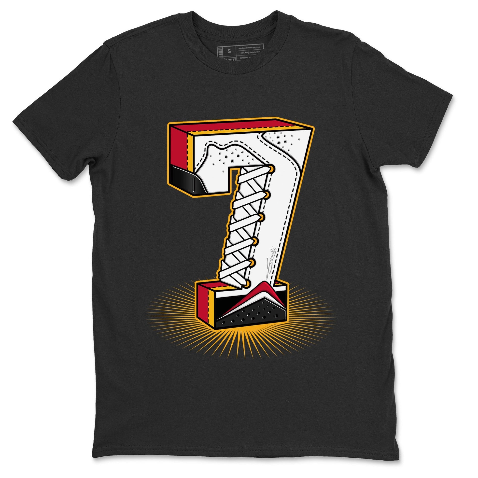 Jordan 7 Cardinal Sneaker Match Tees Seven Statue Sneaker Tees Jordan 7 Cardinal Sneaker Release Tees Unisex Shirts