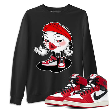 Jordan 1 Chicago Sneaker Match Tees Sexy Emoji Sneaker Tees Jordan 1 Chicago Sneaker Release Tees Unisex Shirts