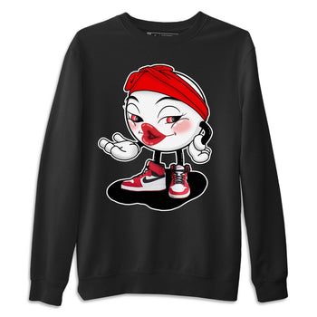 Jordan 1 Chicago Sneaker Match Tees Sexy Emoji Sneaker Tees Jordan 1 Chicago Sneaker Release Tees Unisex Shirts