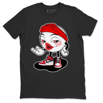 Jordan 1 Chicago Sneaker Match Tees Sexy Emoji Sneaker Tees Jordan 1 Chicago Sneaker Release Tees Unisex Shirts