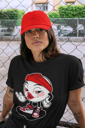 Jordan 1 Chicago Sneaker Match Tees Sexy Emoji Sneaker Tees Jordan 1 Chicago Sneaker Release Tees Unisex Shirts