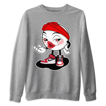 Jordan 1 Chicago Sneaker Match Tees Sexy Emoji Sneaker Tees Jordan 1 Chicago Sneaker Release Tees Unisex Shirts