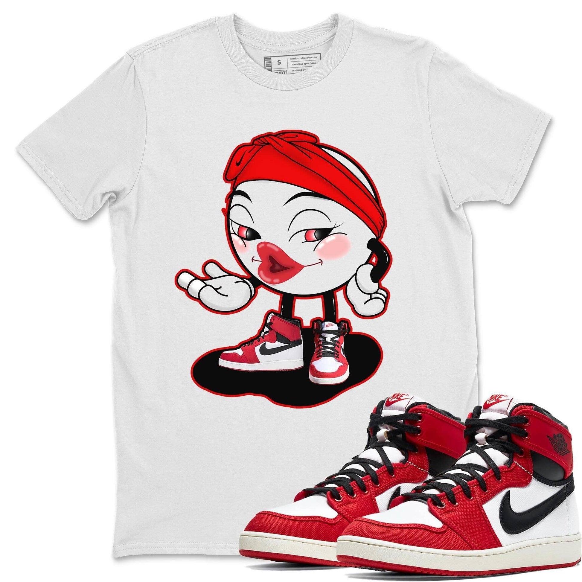 Jordan 1 Chicago Sneaker Match Tees Sexy Emoji Sneaker Tees Jordan 1 Chicago Sneaker Release Tees Unisex Shirts