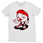 Jordan 1 Chicago Sneaker Match Tees Sexy Emoji Sneaker Tees Jordan 1 Chicago Sneaker Release Tees Unisex Shirts