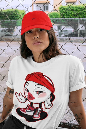 Jordan 1 Chicago Sneaker Match Tees Sexy Emoji Sneaker Tees Jordan 1 Chicago Sneaker Release Tees Unisex Shirts