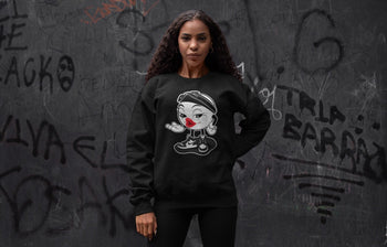 Jordan 1 Black White Sneaker Match Tees Sexy Emoji Sneaker Tees Jordan 1 Black White Sneaker Release Tees Unisex Shirts