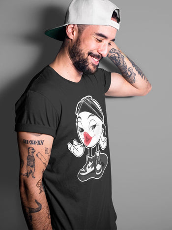 Jordan 1 Black White Sneaker Match Tees Sexy Emoji Sneaker Tees Jordan 1 Black White Sneaker Release Tees Unisex Shirts