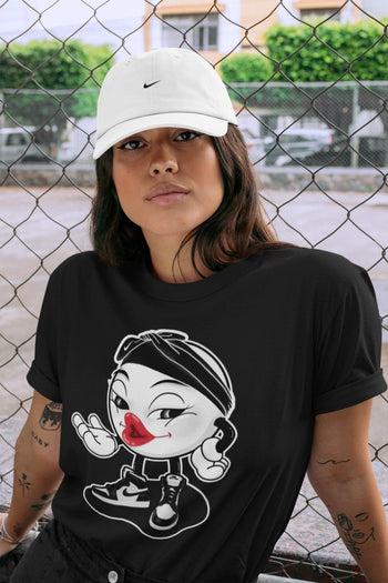 Jordan 1 Black White Sneaker Match Tees Sexy Emoji Sneaker Tees Jordan 1 Black White Sneaker Release Tees Unisex Shirts