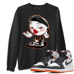 Jordan 1 Electro Orange Sneaker Match Tees Sexy Emoji Sneaker Tees Jordan 1 Electro Orange Sneaker Release Tees Unisex Shirts