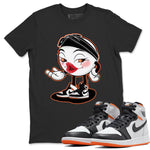 Jordan 1 Electro Orange Sneaker Match Tees Sexy Emoji Sneaker Tees Jordan 1 Electro Orange Sneaker Release Tees Unisex Shirts