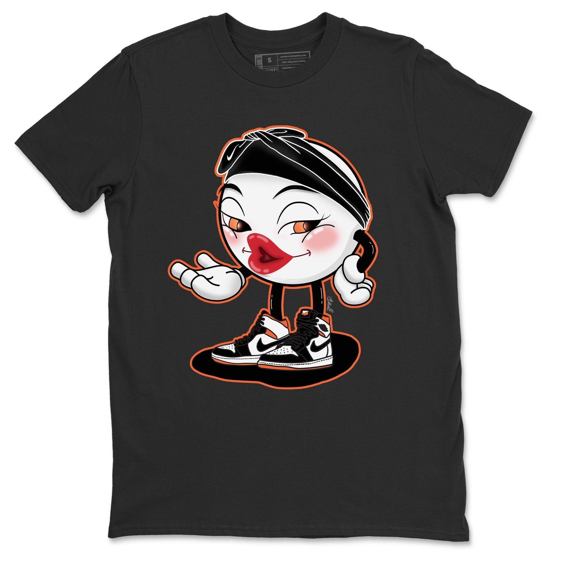 Jordan 1 Electro Orange Sneaker Match Tees Sexy Emoji Sneaker Tees Jordan 1 Electro Orange Sneaker Release Tees Unisex Shirts