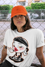 Jordan 1 Electro Orange Sneaker Match Tees Sexy Emoji Sneaker Tees Jordan 1 Electro Orange Sneaker Release Tees Unisex Shirts