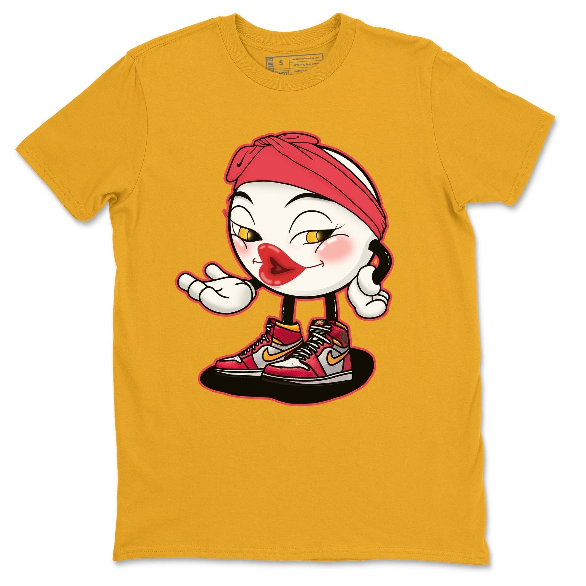 Jordan 1 Light Fusion Red Sneaker Match Tees Sexy Emoji Sneaker Tees Jordan 1 Light Fusion Red Sneaker Release Tees Unisex Shirts