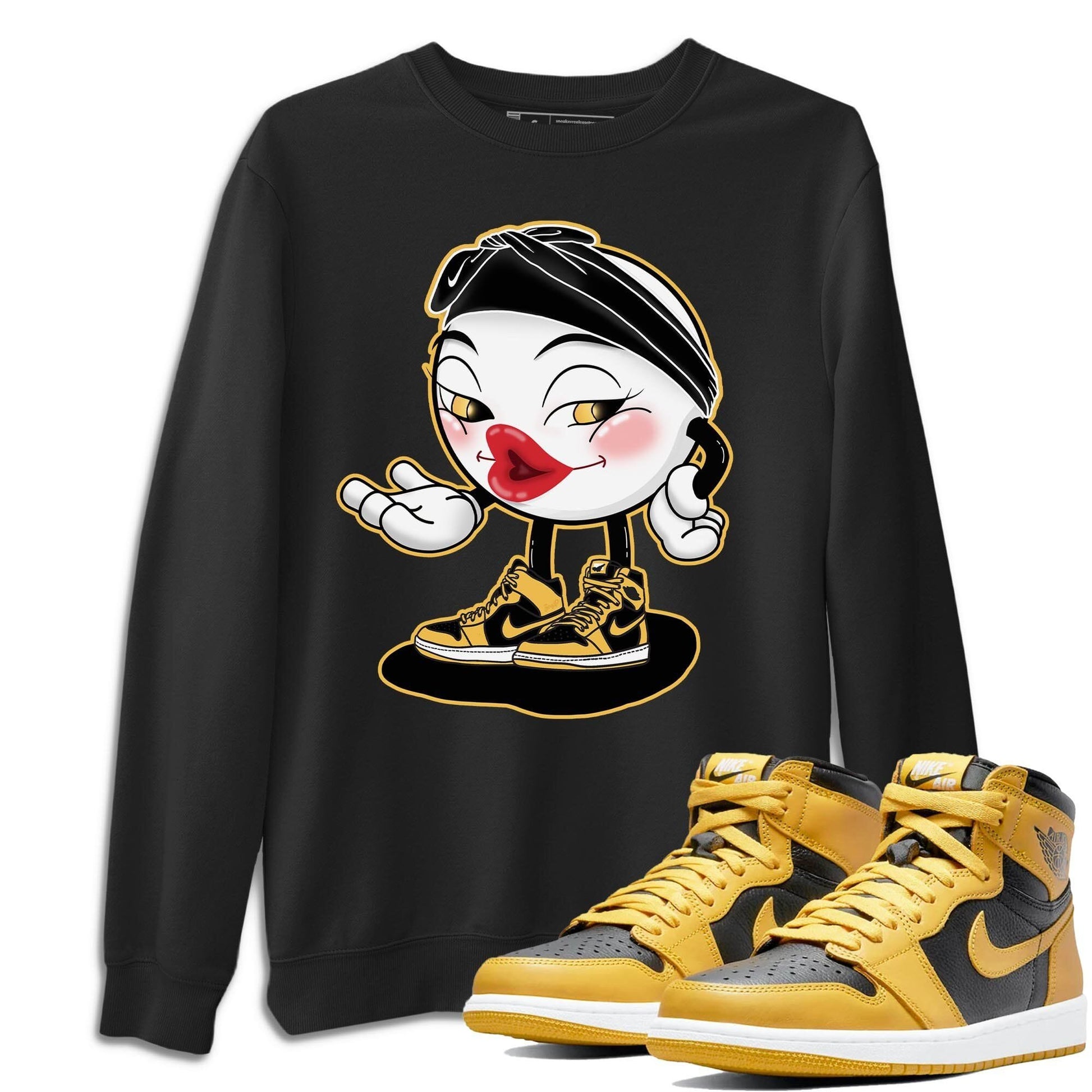 Jordan 1 Pollen Sneaker Match Tees Sexy Emoji Sneaker Tees Jordan 1 Pollen Sneaker Release Tees Unisex Shirts