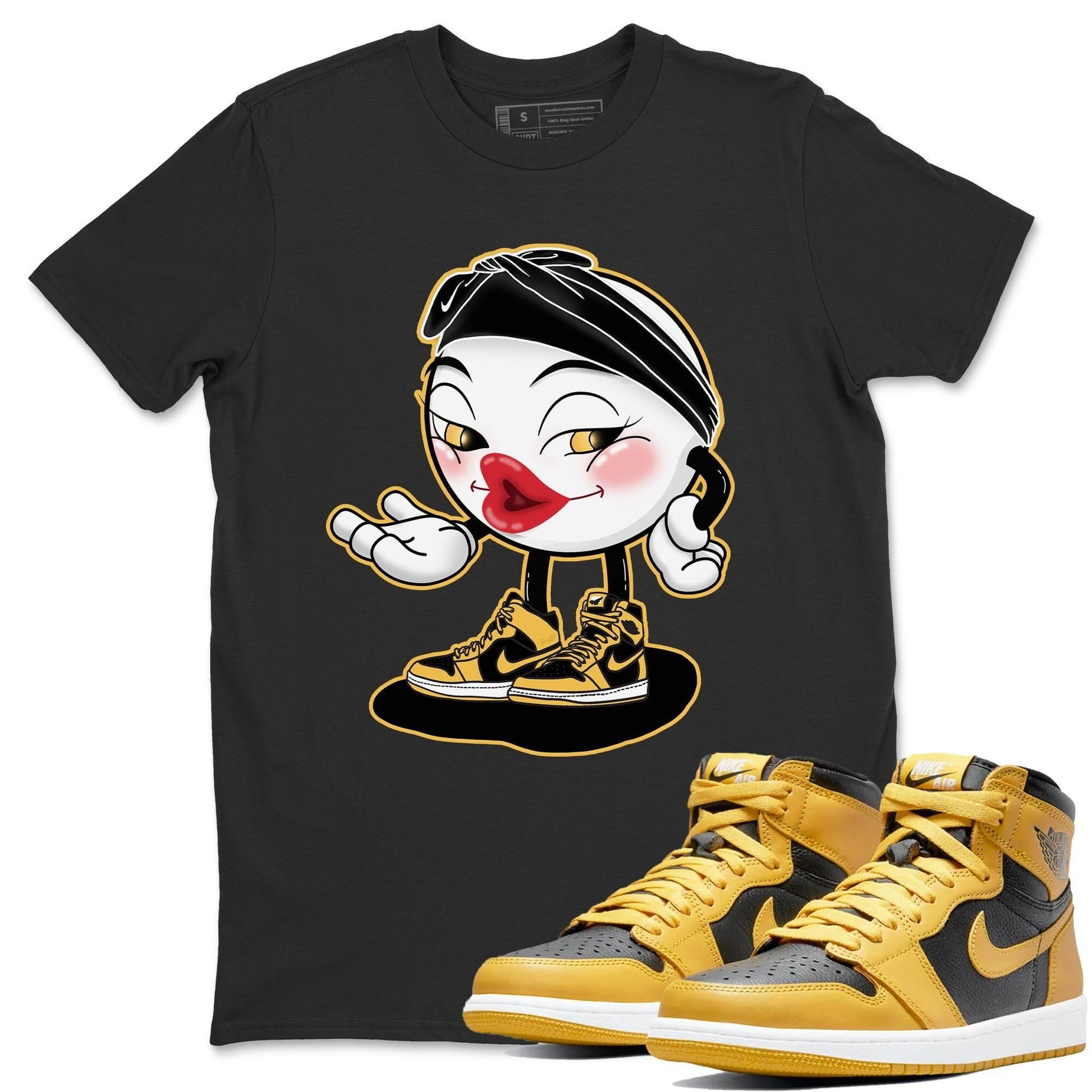 Jordan 1 Pollen Sneaker Match Tees Sexy Emoji Sneaker Tees Jordan 1 Pollen Sneaker Release Tees Unisex Shirts