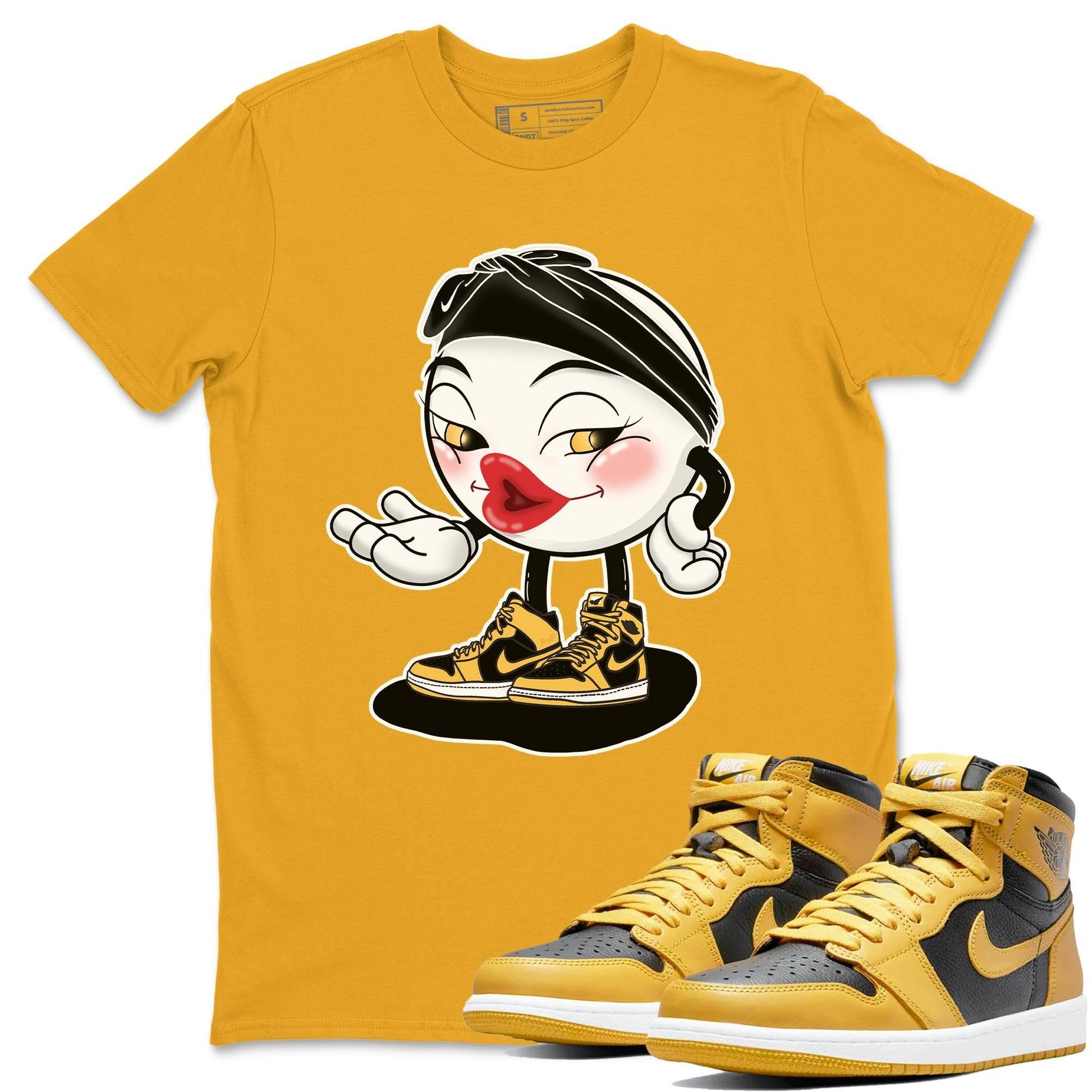 Jordan 1 Pollen Sneaker Match Tees Sexy Emoji Sneaker Tees Jordan 1 Pollen Sneaker Release Tees Unisex Shirts