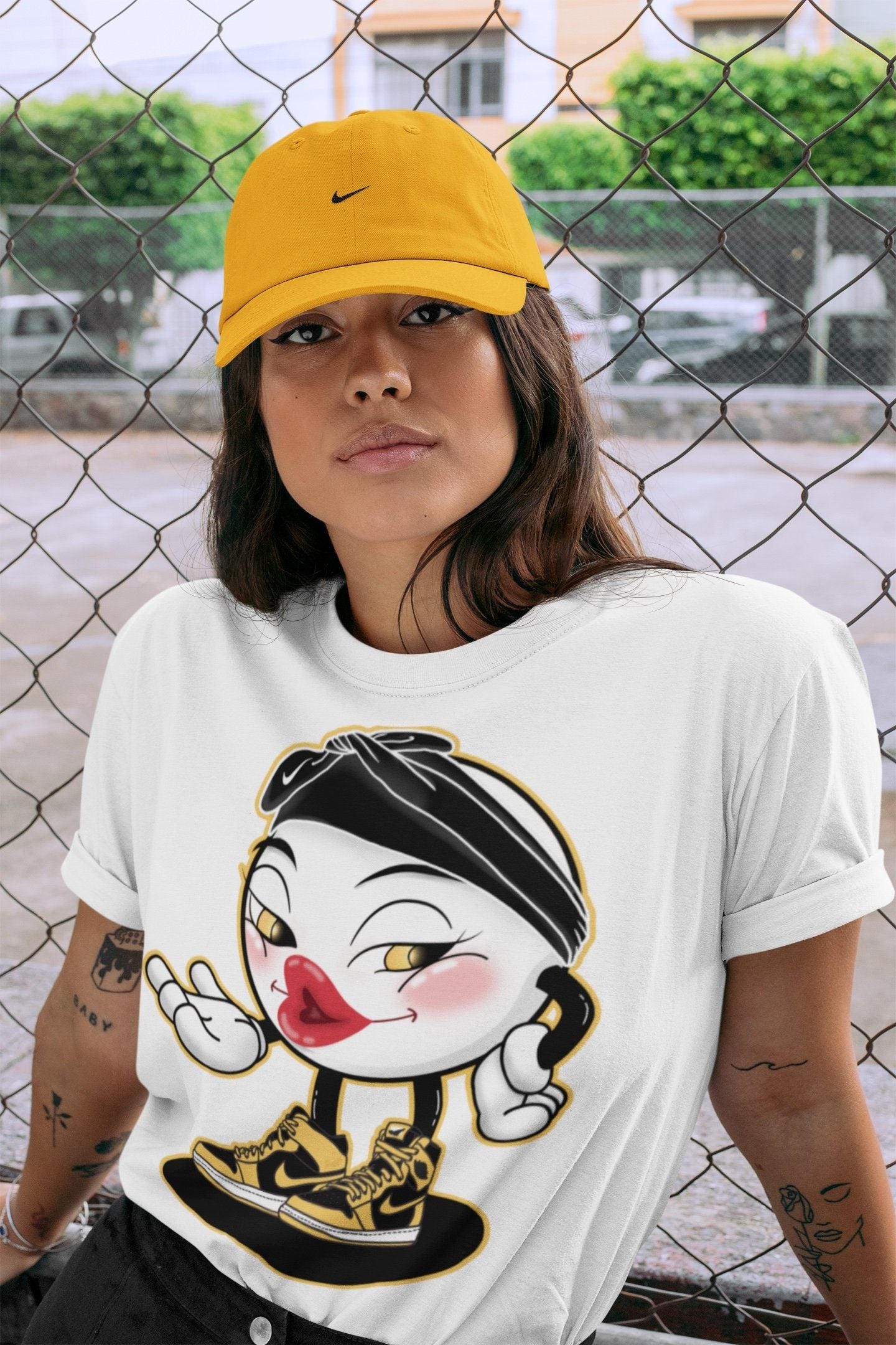 Jordan 1 Pollen Sneaker Match Tees Sexy Emoji Sneaker Tees Jordan 1 Pollen Sneaker Release Tees Unisex Shirts