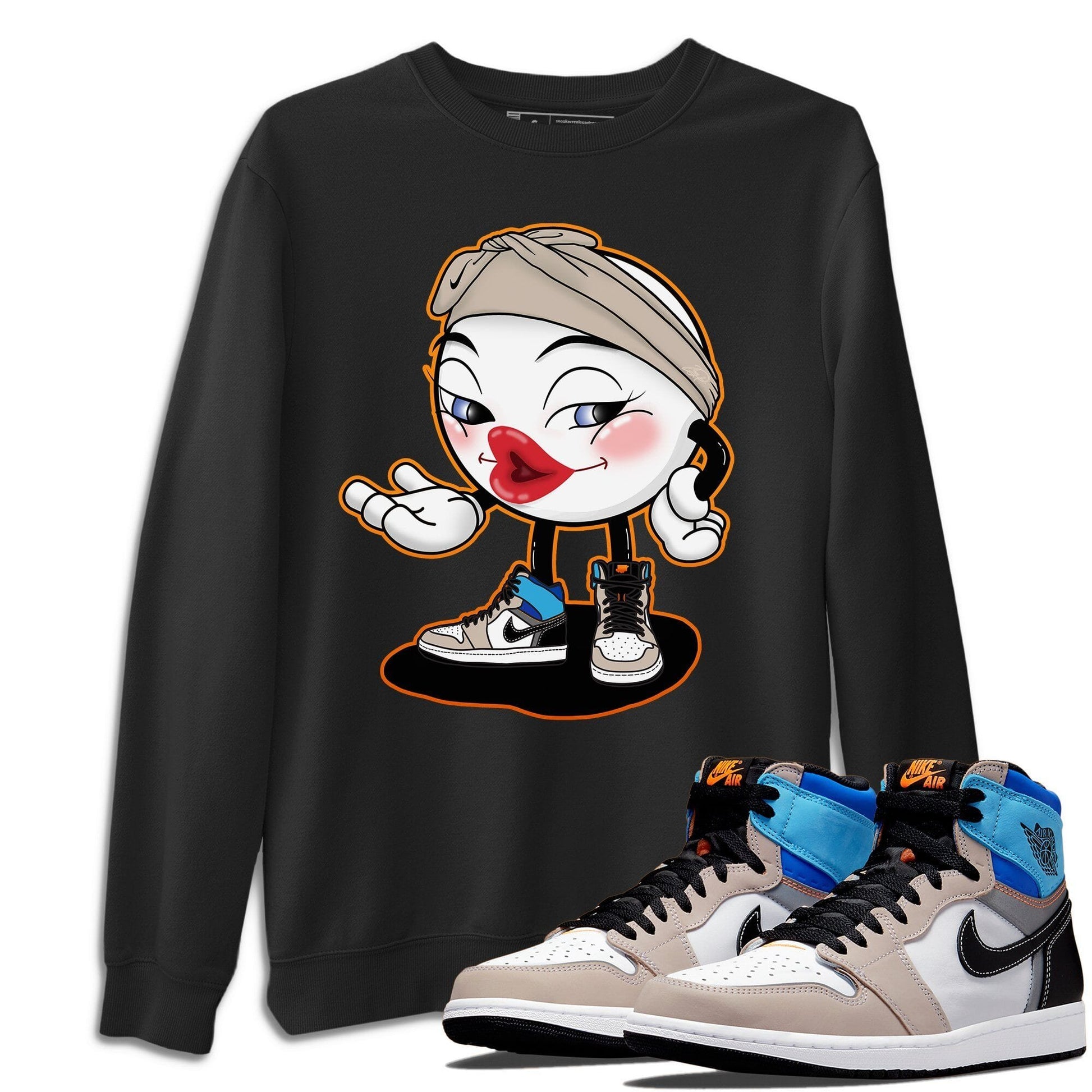 Jordan 1 Prototype Sneaker Match Tees Sexy Emoji Sneaker Tees Jordan 1 Prototype Sneaker Release Tees Unisex Shirts