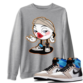 Jordan 1 Prototype Sneaker Match Tees Sexy Emoji Sneaker Tees Jordan 1 Prototype Sneaker Release Tees Unisex Shirts