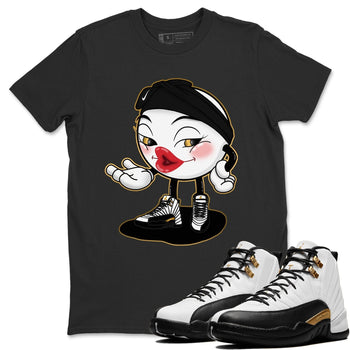 Jordan 12 Royalty Sneaker Match Tees Sexy Emoji Sneaker Tees Jordan 12 Royalty Sneaker Release Tees Unisex Shirts