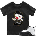 Jordan 12 Royalty Sneaker Match Tees Sexy Emoji Sneaker Tees Jordan 12 Royalty Sneaker Release Tees Kids Shirts