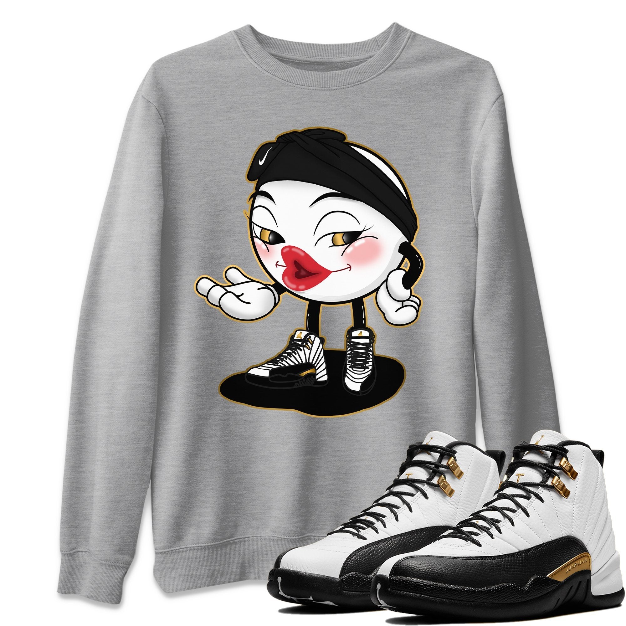Jordan 12 Royalty Sneaker Match Tees Sexy Emoji Sneaker Tees Jordan 12 Royalty Sneaker Release Tees Unisex Shirts