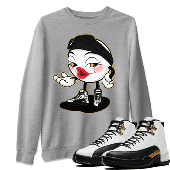 Jordan 12 Royalty Sneaker Match Tees Sexy Emoji Sneaker Tees Jordan 12 Royalty Sneaker Release Tees Unisex Shirts