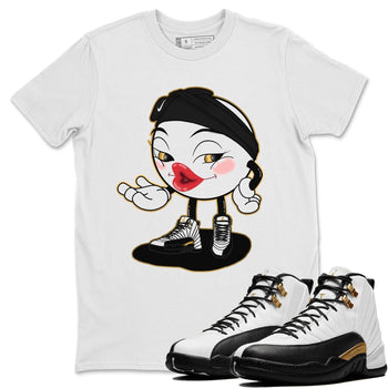 Jordan 12 Royalty Sneaker Match Tees Sexy Emoji Sneaker Tees Jordan 12 Royalty Sneaker Release Tees Unisex Shirts