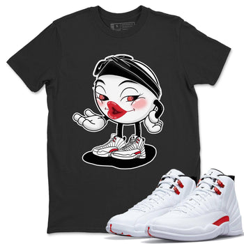 Jordan 12 Twist Sneaker Match Tees Sexy Emoji Sneaker Tees Jordan 12 Twist Sneaker Release Tees Unisex Shirts