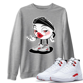Jordan 12 Twist Sneaker Match Tees Sexy Emoji Sneaker Tees Jordan 12 Twist Sneaker Release Tees Unisex Shirts