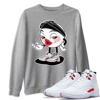 Jordan 12 Twist Sneaker Match Tees Sexy Emoji Sneaker Tees Jordan 12 Twist Sneaker Release Tees Unisex Shirts