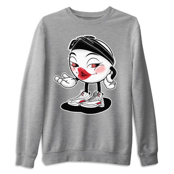 Jordan 12 Twist Sneaker Match Tees Sexy Emoji Sneaker Tees Jordan 12 Twist Sneaker Release Tees Unisex Shirts