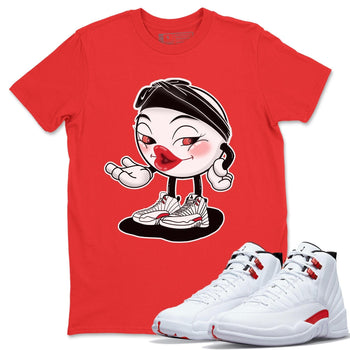 Jordan 12 Twist Sneaker Match Tees Sexy Emoji Sneaker Tees Jordan 12 Twist Sneaker Release Tees Unisex Shirts