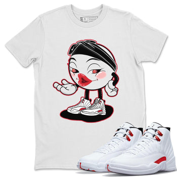 Jordan 12 Twist Sneaker Match Tees Sexy Emoji Sneaker Tees Jordan 12 Twist Sneaker Release Tees Unisex Shirts