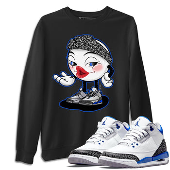 Jordan 3 Racer Blue Sneaker Match Tees Sexy Emoji Sneaker Tees Jordan 3 Racer Blue Sneaker Release Tees Unisex Shirts