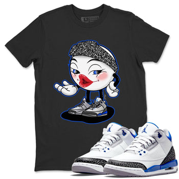 Jordan 3 Racer Blue Sneaker Match Tees Sexy Emoji Sneaker Tees Jordan 3 Racer Blue Sneaker Release Tees Unisex Shirts