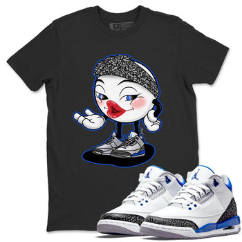 Jordan 3 Racer Blue Sneaker Match Tees Sexy Emoji Sneaker Tees Jordan 3 Racer Blue Sneaker Release Tees Unisex Shirts