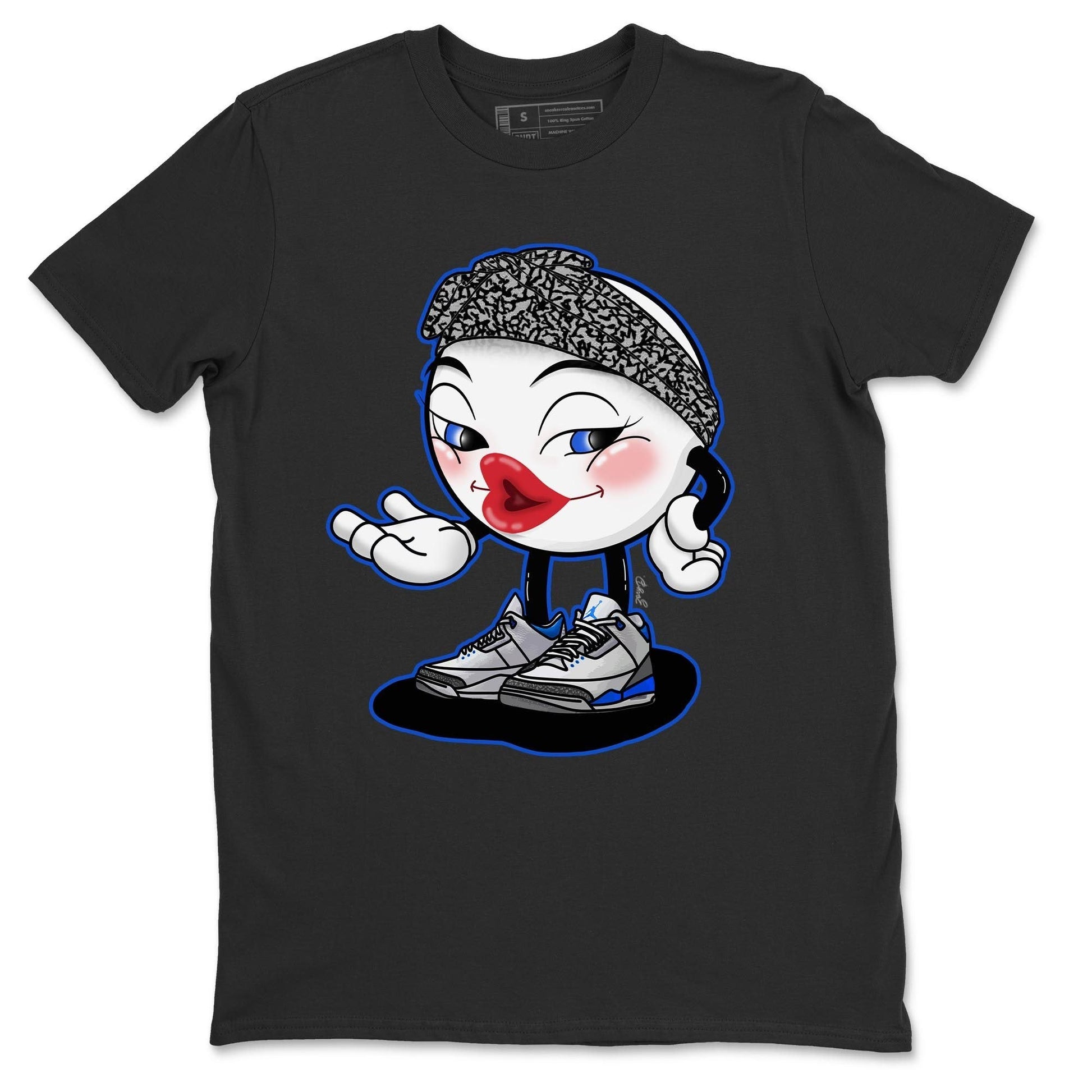 Jordan 3 Racer Blue Sneaker Match Tees Sexy Emoji Sneaker Tees Jordan 3 Racer Blue Sneaker Release Tees Unisex Shirts