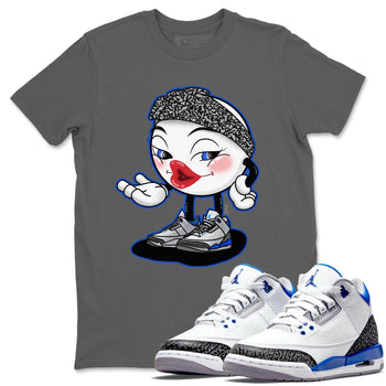 Jordan 3 Racer Blue Sneaker Match Tees Sexy Emoji Sneaker Tees Jordan 3 Racer Blue Sneaker Release Tees Unisex Shirts