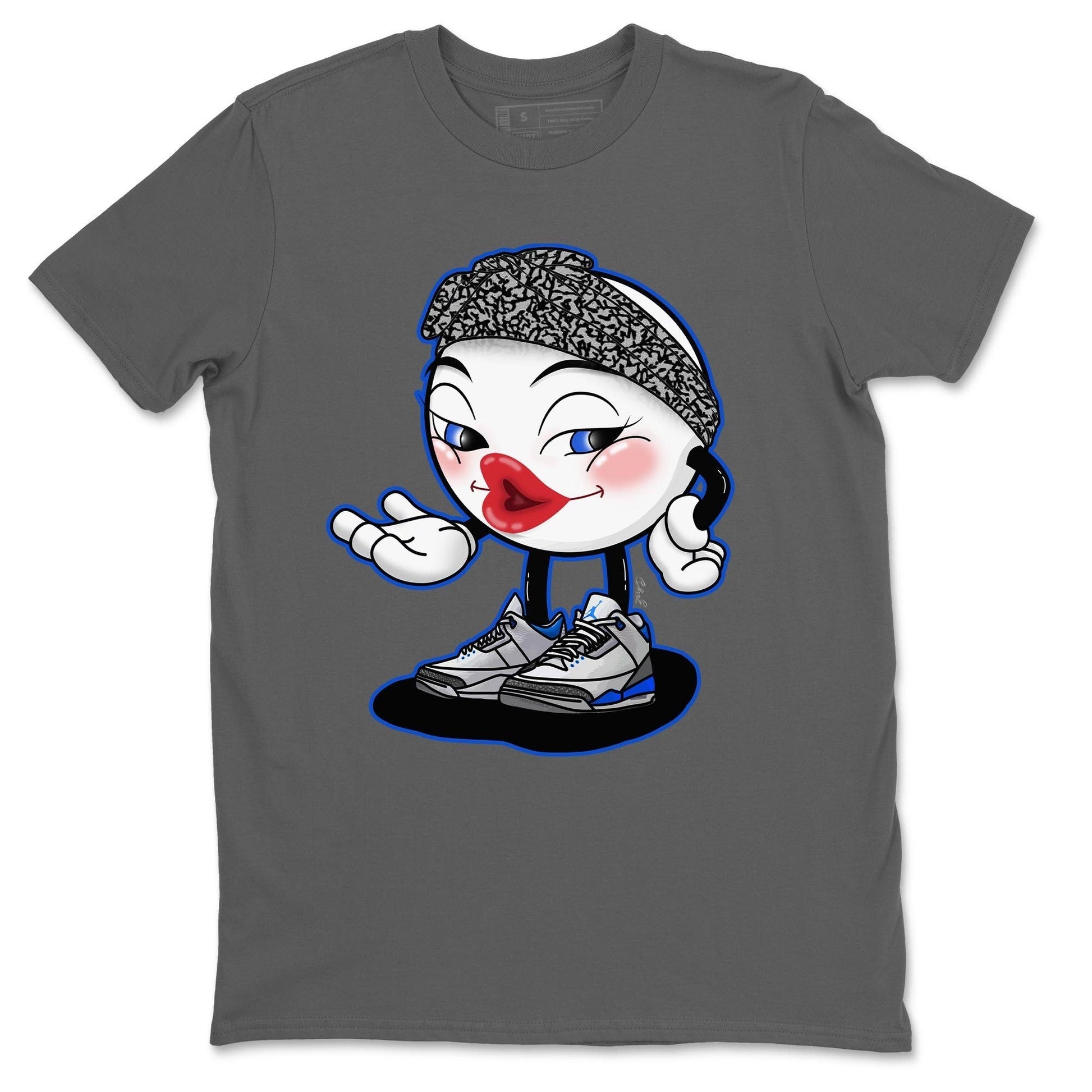 Jordan 3 Racer Blue Sneaker Match Tees Sexy Emoji Sneaker Tees Jordan 3 Racer Blue Sneaker Release Tees Unisex Shirts