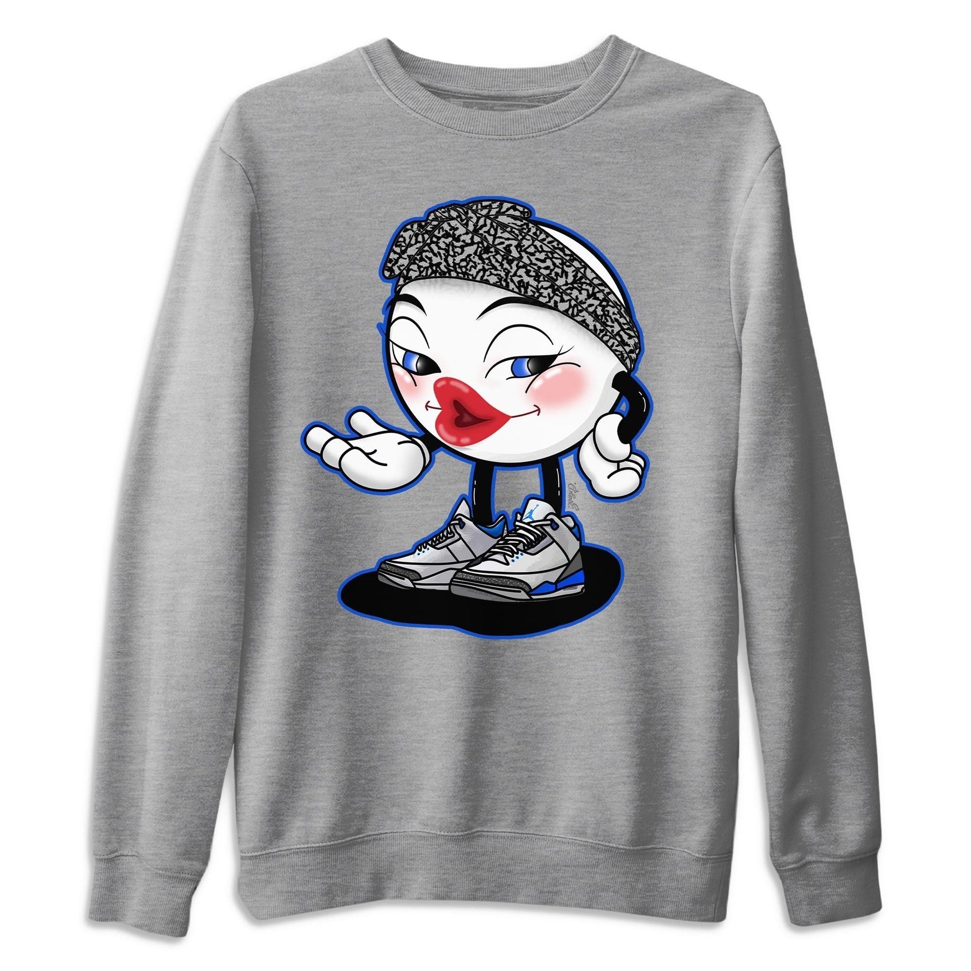 Jordan 3 Racer Blue Sneaker Match Tees Sexy Emoji Sneaker Tees Jordan 3 Racer Blue Sneaker Release Tees Unisex Shirts